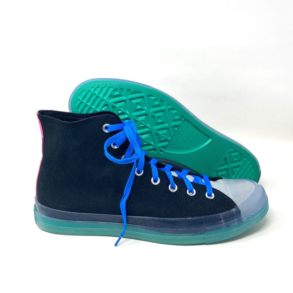 Converse 170138C Ctas High Top Black Blue Canvas Casual Shoes Mens Size Sneakers - Picture 6 of 8